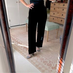 Vintage velvet Jones New York Country straight leg trousers - size 4